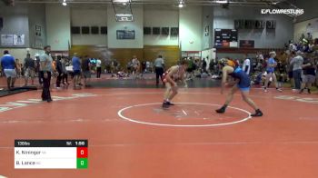 138 lbs Quarterfinal - Kip Nininger, Va vs Benjamin Lance, Nc