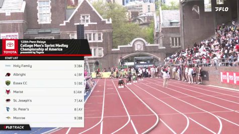 Men's Sprint Medley Relay Championship Of America, Finals 1