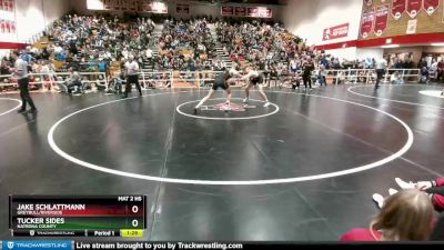 170 lbs Champ. Round 2 - Jake Schlattmann, Greybull/Riverside vs Tucker Sides, Natrona County