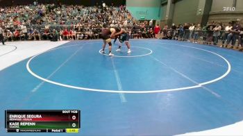 190 lbs Champ. Round 3 - Kage Repenn, Tahoma vs Enrique Segura, Redwood -Visalia