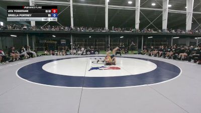 120 lbs Aya Yoshitake, California Gold vs Briella Portrey, Washington