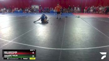 126 lbs Round 1 (4 Team) - Zachary Malin, Aquinas 2 vs Ben Westover, Cambridge-Isanti