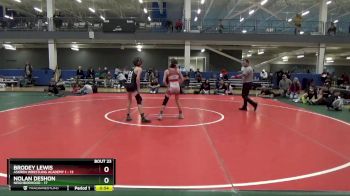 84 lbs Round 3 (16 Team) - Brodey Lewis, Askren Wrestling Academy 1 vs Nolan Deshon, Neighborhood