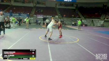 D 1 220 lbs Cons. Round 5 - Ian Turner, St. Amant vs Evan Huling, Brother Martin