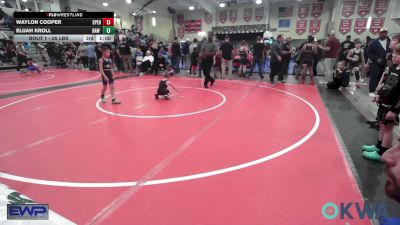 55 lbs Round Of 16 - James Evans, Bartlesville Wrestling Club vs Bryker Smith, Coweta