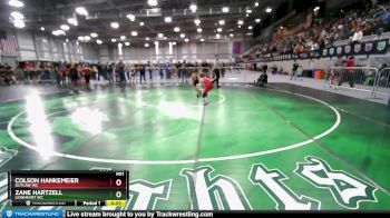 64-64 lbs Round 1 - Colson Hankemeier, Outlaw WC vs Zane Hartzell, Lionheart WC