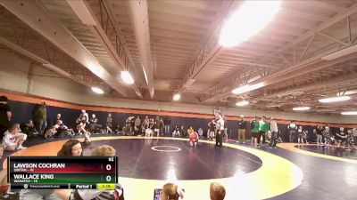 92 lbs Round 1 (16 Team) - Wallace King, Wasatch vs Lawson Cochran, Uintah