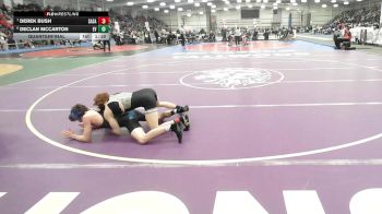 4 - 120 lbs Quarterfinal - Derek Bush, Salem (Salem) vs Declan Mccarton, Eastern View