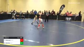 45 lbs Consolation - Trenton Maloney, Cochranton vs Brylar Bootes, Smethport