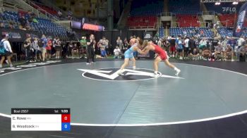 152 lbs Quarters - Cooper Rowe, Minnesota vs Grayson Woodcock, Ohio