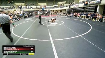 145 lbs Finals (8 Team) - Cooper Lacey, Oak Park & River Forest vs Tallen Pawlak, Mahomet-Seymour