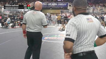 120 1A Cons. Round 2 - Sebastian Mccoy, Coral Shores vs Hudson Sweitzer, Bishop Verot