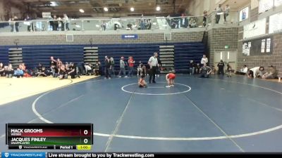 46 lbs Semifinal - Jacques Finley, Unaffiliated vs Mack Grooms, Weiser