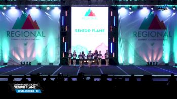 Zachary Cheer Athletics - Senior Flame [2025 L1 Senior - D2 Day 1] 2025 The Southwest Regional Summit