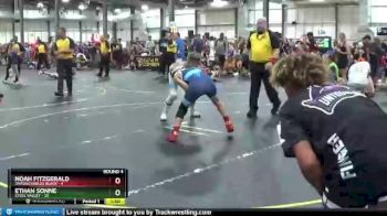 107 lbs Round 4 (6 Team) - Noah Fitzgerald, Untouchables Black vs Ethan Sonne, Steel Valley