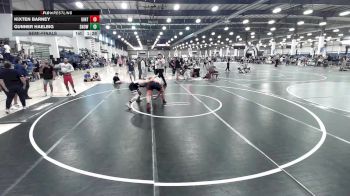 144 lbs Semifinal - Kixten Barney, Uintah Wrestling vs Gunner Haelbig, Snowflake Lobos
