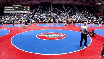 3A-120 lbs Champ. Round 1 - John Adams, Upson Lee vs Donquoize Clark, Jenkins