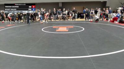 126 lbs Cons. Rd Of 32 - Tristan George, Chatfield Wrestling Club vs Wyatt Valice, USA Gold