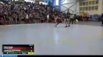 160 lbs Semifinal - Tim O`Hara, Milford Senior vs Charles Fritchman, Cape Henlopen H S