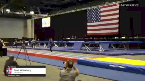 Noah Wittenberg - Tumbling, Flip Factory - 2021 USA Gymnastics Championships