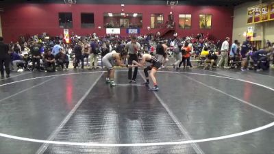 133 lbs Champ. Round 2 - Gabriel Evans, Brewton-Parker (GA) vs Justin Ruiz, Life University