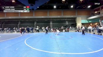 144 lbs 7th Place Match - Steven Frink, Placer vs Avery Jones, Oakdale