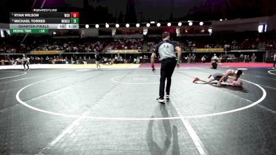 141 lbs Quarterfinal - Ryan Wilson, Washington State vs Michael Torres, Menlo College (NCAA)