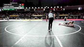 141 lbs Quarterfinal - Ryan Wilson, Washington State vs Michael Torres, Menlo College (NCAA)