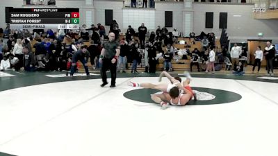 138 lbs Semifinal - Sam Ruggiero, Pembroke vs Tristan Forest, Whitman-Hanson
