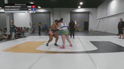 235 lbs Rr Rnd 5 - Rhema Woolcock, CTWHALE - GK12E vs Paige Wainscott, Daughters Of Zion - GK12E