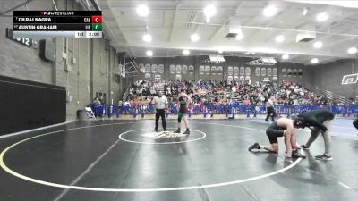 165 lbs Champ. Round 2 - Dilraj Nagra, Cabrillo vs Austin Graham, Liberty (Madera)