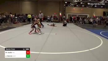 78 lbs Quarterfinal - Manny Ayala, Twc vs Johnny Garcia, Warriors Wr Ac