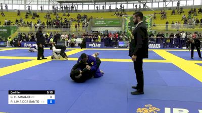 GABRIEL H. ARAUJO vs RENAN LIMA DOS SANTOS 2024 Brasileiro Jiu-Jitsu IBJJF