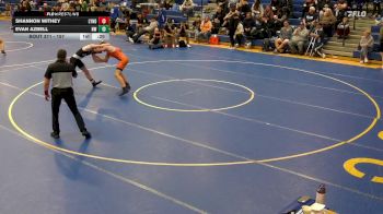 157 lbs Cons. Round 3 - Shannon Withey, Lyndonville vs Evan Azbell, Niagara Wheatfield