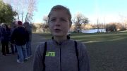 Allie Ostrander watching NXN West Qualifier after winning the NCAA West Region