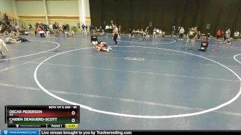 85 lbs Round 1 - Oscar Pederson, MN vs Caiden Deaguero-Scott, CO