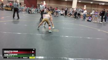 82 lbs Round 3 (4 Team) - Gabe Stephens, Arlington WC vs Brighton Prine, Ohio Gold
