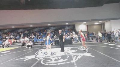 160 lbs Round Of 32 - Kamryn Bourbon, MO vs Eleanor Robertson, IN