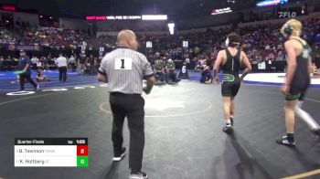 126 lbs Quarterfinal - Billy Townson, Poway vs Kyle Holtberg, St. Mary`S