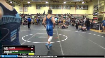 130 lbs Quarterfinal - Luca Joseph, Tyrant vs Daniel McElwee, McDonald WA