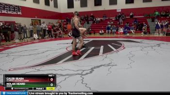 145 lbs Cons. Semi - Nolan Heard, Osage vs Caleb Seaba, Clarion-Goldfield-Dows