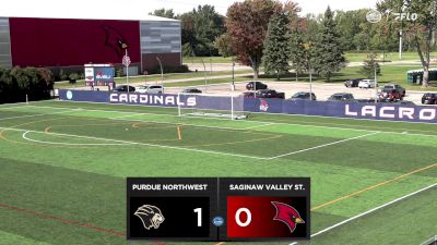 Replay: Purdue NW vs Saginaw Valley - Men's | Oct 1 @ 1 PM