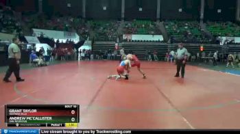 145 lbs Champ. Round 1 - ANDREW MC`CALLISTER, Oak Mountain vs GRANT TAYLOR, Vestavia Hills