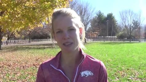 Dominique Scott thinks tomorrow is anyone's race, talks surprise success of young Arkansas team