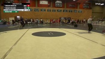 157 lbs Cons. Semi - Grant Eklund, Cuesta vs Degan Morlan, Moorpark College