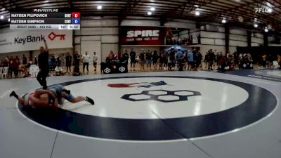 125 kg Champ. Round 2 - Hayden Filipovich, Boilermaker RTC vs Hayden Simpson, Cowboy RTC
