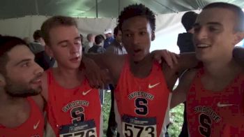 Syracuse men react to winning title and shake hands with Colorado