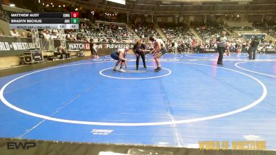 200 lbs Consi Of 4 - Matthew Aust, Edwardsville Wrestling Club vs Bradyn Michlig, Askren Wrestling Academy
