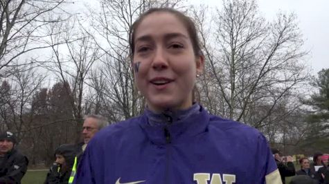 Maddie Meyers after her best finish at NCAA Championships