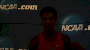 Justyn Knight finding out that Syracuse just won NCAA XC